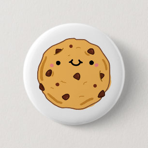 Niedliches Kawaii-Cookie Button