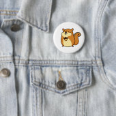 Niedliches Kawaii-Eichhörnchen Button (Beispiel)