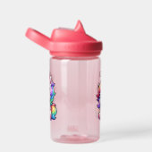 Niedliches Kawaii Einhorn mit Bubble Tee Personali Trinkflasche (rechts)