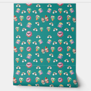 Niedliches Kawaii Gemustert Food Tapete