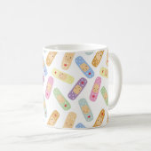 Niedliches Kawaii-Geschenk für Nurse Rainbow Plast Kaffeetasse (VorderseiteRechts)
