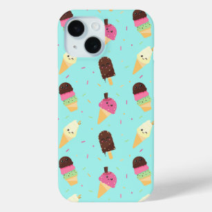 Niedliches Kawaii Ice Cream Muster Case-Mate iPhone Hülle