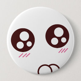 Niedliches Kawaii Kätzchen emoji Button