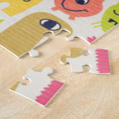 Niedliches Kawaii-Monsterkind Puzzle (Seite)