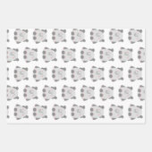 Niedliches Kawaii-Papier Geschenkpapier Set (Vorderseite 2)