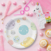 Niedliches Kawaii Raum-Stern-u. Pappteller (Party)