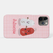 Niedliches Kawaii-Salz und Pfefferschüttler Cartoo Case-Mate iPhone Hülle (Rückseite (Horizontal))