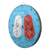 Niedliches Kawaii-Salz und Pfefferschüttler Cartoo Dartscheibe (Vorderseite rechts)