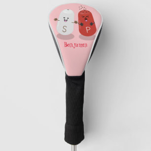 Niedliches Kawaii-Salz und Pfefferschüttler Cartoo Golf Headcover