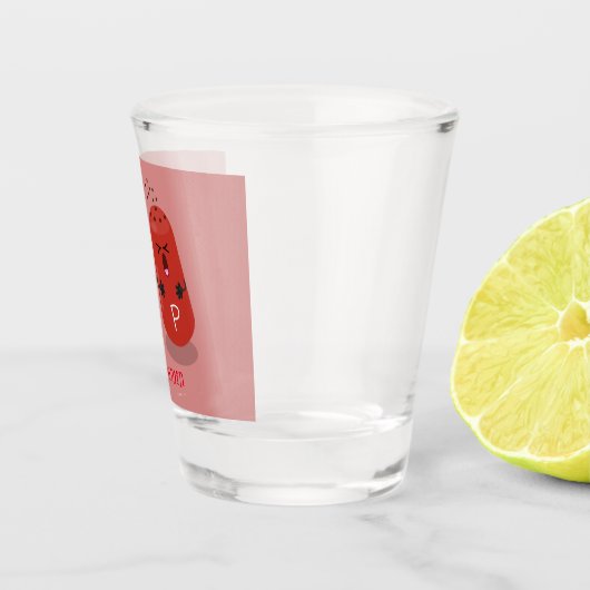 Niedliches Kawaii-Salz und Pfefferschüttler Cartoo Schnapsglas (Rechts)