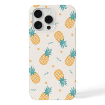 Niedliches Kawaii Sommerananas-Muster