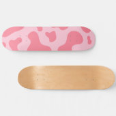 Niedliches Kawaii Strawberry Cow Muster Skateboard (Horizontal)