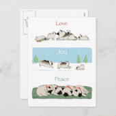 Niedliches Keesies Weihnachten des (Vorne/Hinten)