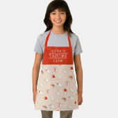Niedliches Keks Crew Weihnachtsmuster Schürze (Insitu)