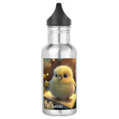 Niedliches Kick Book Lover Kids Personalisierter N Edelstahlflasche (Links)