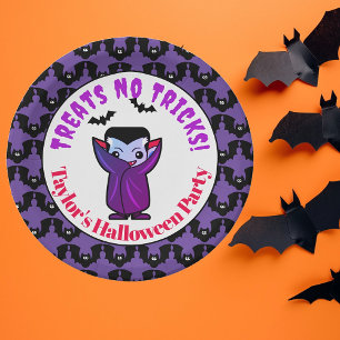Niedliches Kids Halloween Monsters-Party Pappteller