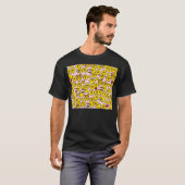 Niedliches Kiiroitori Muster T-Shirt (Vorne ganz)