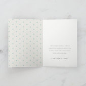 Niedliches Kind Gezeichnet Rosa Blume Botanische M Karte (Innenseite)