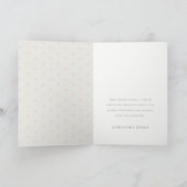 Niedliches Kind Gezeichnet Rosa Blume Botanischer Karte (Innenseite)