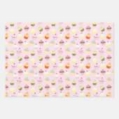 Niedliches Kind im Weltraum - Kuchen Geschenkpapier Set (Vorderseite 3)