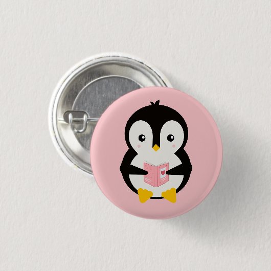 Niedliches Kinderbuch Button (Vorne & Hinten)