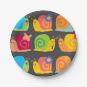 Niedliches Kinderdesign Pappteller (Vorderseite)