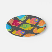 Niedliches Kinderdesign Pappteller (Schrägansicht)