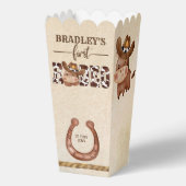 Niedliches Kinderpferd auf der ersten Rodebar klei Geschenkschachtel (Rückseite)