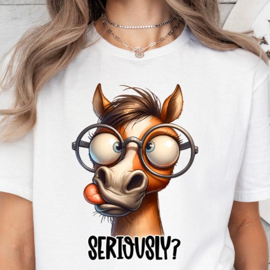Niedliches Kinderpferd, Funny Sarcasm Quote T - Sh T-Shirt