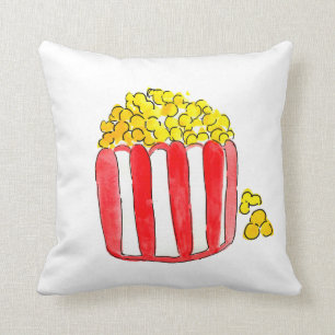 Niedliches Kinderpopcorn-Filmnachtkissen Kissen