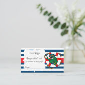 Niedliches Kinderspielgerät Kinderdusche Begleitkarte (Stehend Vorderseite)