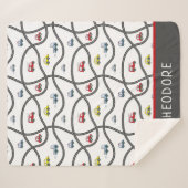 Niedliches Kinderwagen Sherpadecke (Vorderseite (Horizontal))