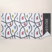 Niedliches Kinderwagen Strandtuch (Vorderseite)