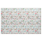 Niedliches Kinderzimmer Alphabet Kinder ABC Illust Stoff (Fat Quarter (45,7 x 55,9 cm))