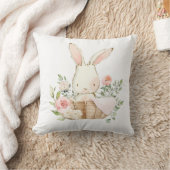 Niedliches Kinderzimmer Bunny Rabbit Kissen (Decke)