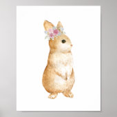 Niedliches Kinderzimmer-Dekor aus Holz Poster (Vorne)