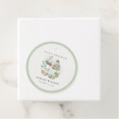 Niedliches Kinderzimmer Essential Leafy Green Baby Geschenkanhänger (Beispiel)