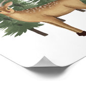 Niedliches Kinderzimmer Holz Landhaus Landschaft A Poster (Ecke)