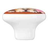 Niedliches Kinderzimmer Keramikknauf (Seitenansicht)