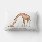 Niedliches Kinderzimmer-Kissen für Mutter und Baby Lendenkissen (Vorderseite)