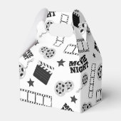 Niedliches Kinotheater Party gekachelt Geschenkschachtel (Rückseite)