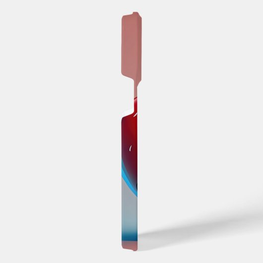 Niedliches Kirschmonster iPhone Hülle (Rechte Seite)