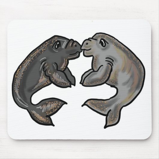Niedliches Kissendesign Mousepad (Vorne)