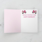 Niedliches Kitchen für Mama Geburtstagskarte Karte (Innenseite)