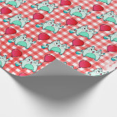 Niedliches Kitchen mit Ballonwaschpapier Geschenkpapier (Ecke)