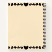 Niedliches Kiteboard Notizblock (Rückseite)