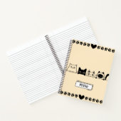 Niedliches Kiteboard Notizblock (Innenseite)