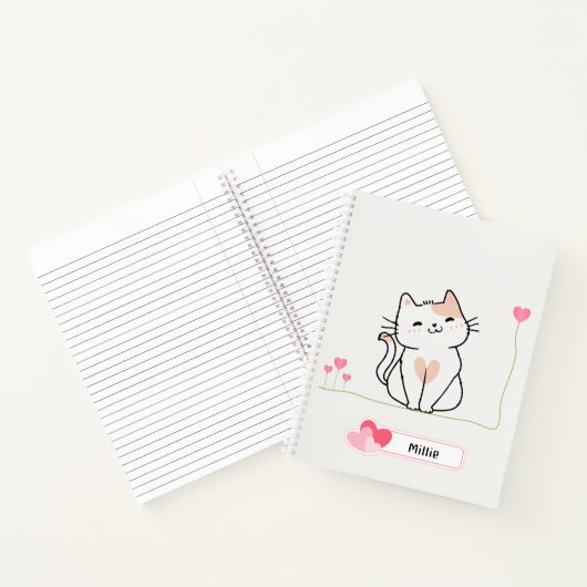 Niedliches Kiteboard Notizblock (Innenseite)