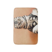 Niedliches Kitten ausgespült Badematte (Vorderseite Vertikal)