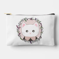 Niedliches Kitten Gerahmt von Blume Personalisiert